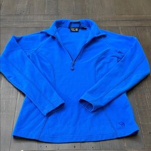 Women’s  Blue Half-Zip Sweat Mountain Hardware
